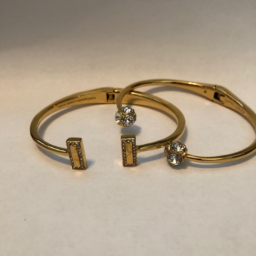 Kate Spade cuff bracelet set of 2